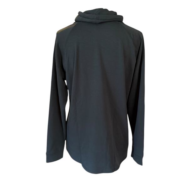 32 Degrees Heat Green Cowl Turtleneck Stretch Pullover Medium NWOT - Picture 2 of 4